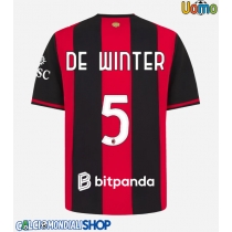 Maglie da calcio AC Milan Koni De Winter #5 Prima Maglia 2026-27 Manica Corta